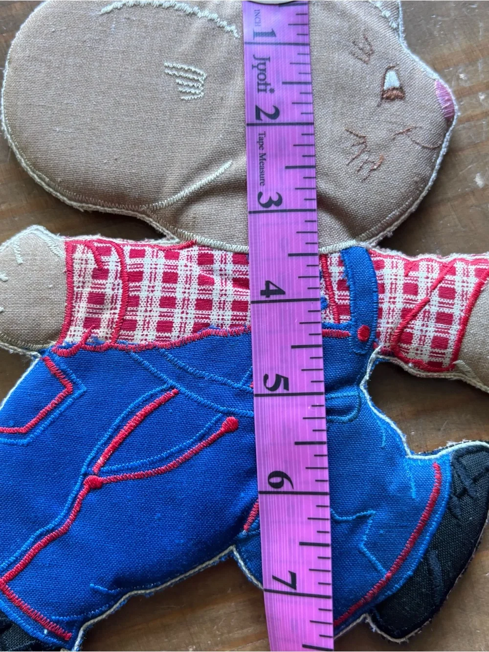 Lot of 6 VTG 1980s Padded Potholders-Elephant, Mouse, Cow, Bear-Cottagecore-NWT